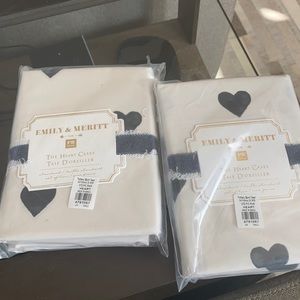 The Emily & Meritt Heart Pillowcases